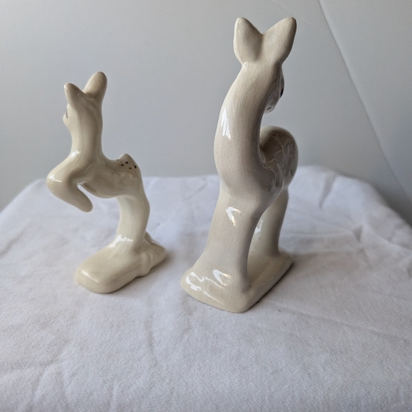 Vintage Rio Hondo California Pottery Ceramic Mother Deer and Baby Doe Figurines - Picture 6 of 14